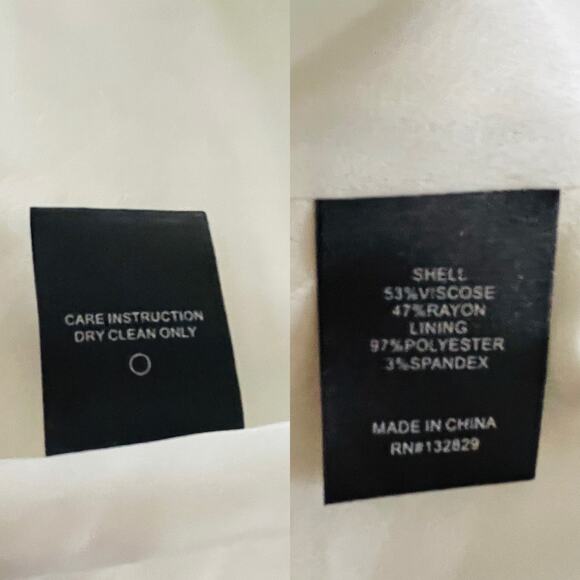 Michael Costello x Revolve Ivory Chain Drape Midi Dress M NWT Bridal - Picture 9 of 9